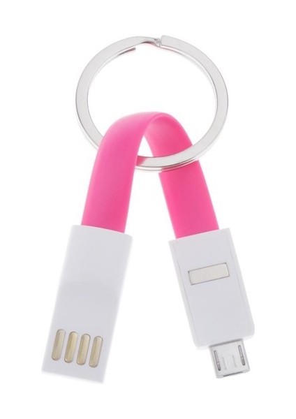Mikro USB Şarjı, Mikro USB Kablosu ve Şarj Anahtarları, Nexus , Android Akıllı Telefonlar ve - 13CM Kırmızı (Yurt Dışından)