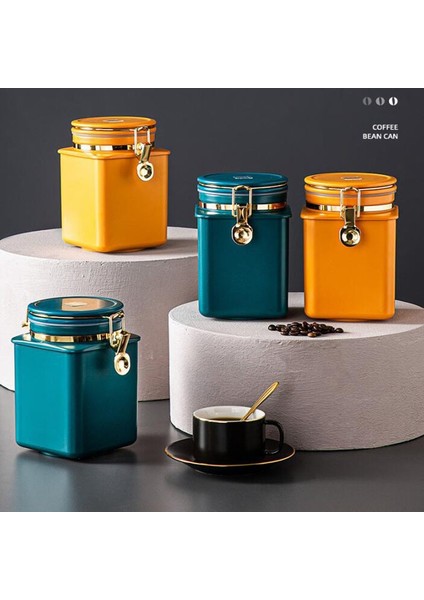 Kahve Kapları Çelik 1.1l Kahve Kavanozu Teneke Kutu (Yurt Dışından) modelleri