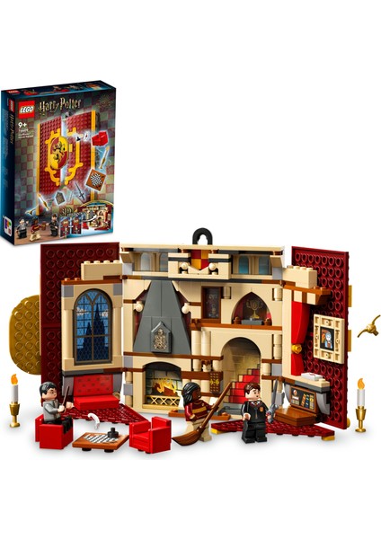 Harry Potter# Gryffindor# Binası Bayrağı 76409 - 9 Yaş ve Üzeri Harry Potter# Hayranı Çocuklar için Yaratıcı Oyuncak Yapım Seti (285 Parça)