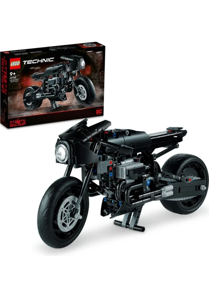 LEGO® Technic BATMAN - BATCYCLE™ 42155 - 9 Yaş ve Üzeri Çocuklar için Batman'in Motosikletinin Modelini İçeren Yaratıcı Oyuncak Yapım Seti (641 Parça)