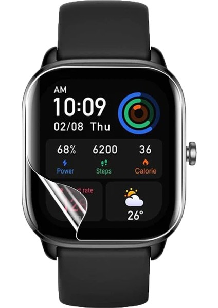 Amazfit Gts 4 Mini Için Tpu Ekran Koruma Filmi - Şeffaf AL3384