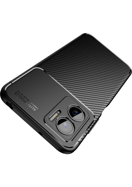 Xiaomi Redmi Note 11E Kılıf Negro Karbon Tasarım Silikon Kılıf