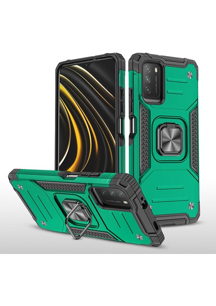 Cep Telefonu Kılıfları Redmi 9A Cep Telefonu Kılıf-Dark Green Için Kutu (Yurt Dışından)