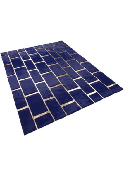 Lacivet Gold Bordürlü Peluş Halı 140 x 200 cm fiyatları