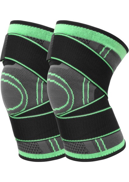 1 Adet Mumian 3D Basınçlı Spor Koşu Bisiklet Bandaj Diz Desteği Parantez Elastik Naylon Spor Sıkıştırma Pedi Kol (Yurt Dışından)