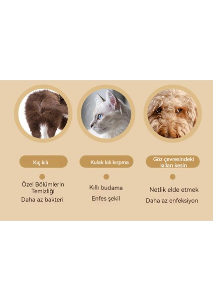 Köpek Kedi Tıraş Saç Evcil Hayvan Tıraş Saç (Yurt Dışından) fırsatları