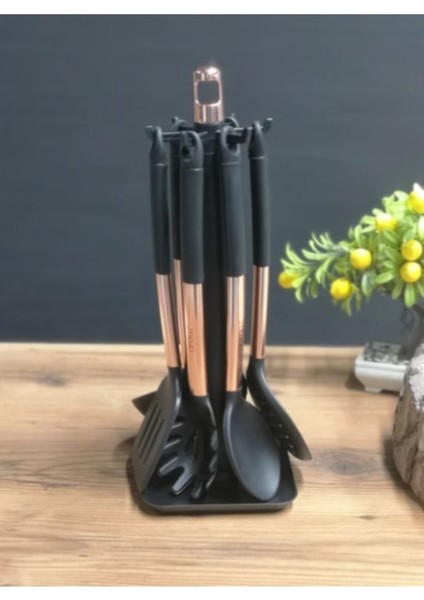 Celina Stantlı 7 Parça Silikon Mutfak Seti TR-2659