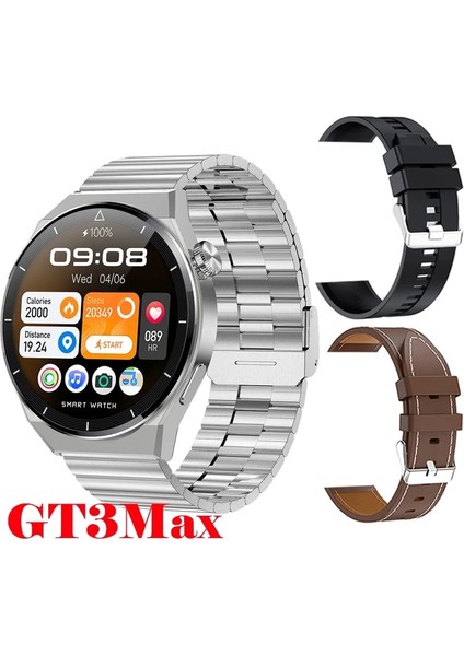 Watch Gt3 Max  Akıllı Saat Iphone ve Android Tüm Telefonlara Uyumlu