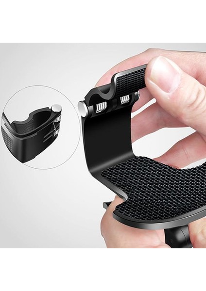 Direksiyon Önü Torpido Üzeri Araç Telefon Tutucu Güneşlik Dikiz Aynası Araç Tutucu 360 Dönerli modelleri