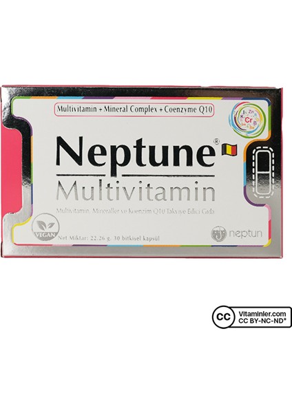 Neptun Multivitamin 30 Kapsül
