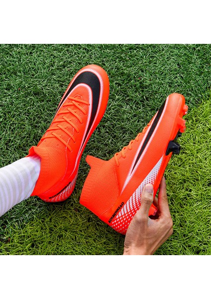 Erkek Futbol Ayakkabısı - Turuncu (Yurt Dışından)