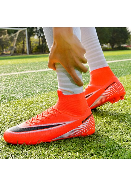 Erkek Futbol Ayakkabısı - Turuncu (Yurt Dışından)