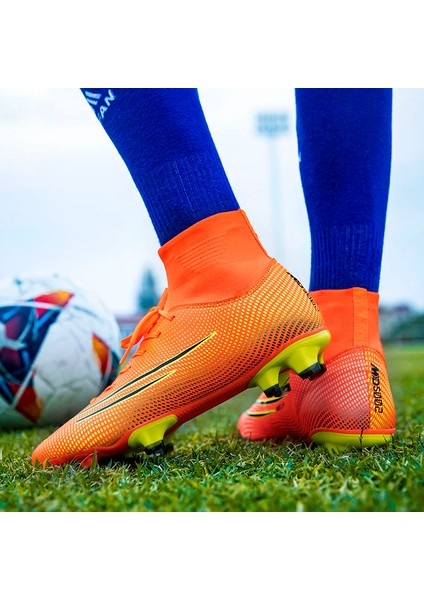 Erkek Futbol Ayakkabısı - Turuncu (Yurt Dışından) fırsatları