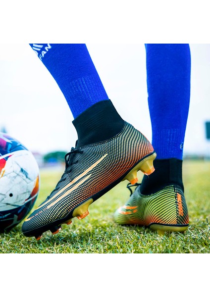 Erkek Futbol Ayakkabısı - Siyah (Yurt Dışından) indirimleri