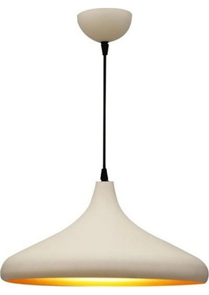 Mylights Retro Rustik Modern Spor Metal Krem Sarkıt Avize 35 cm