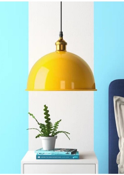 Mylights Sarı Modern Spor Metal Sarkıt Avize Mutfak Avize