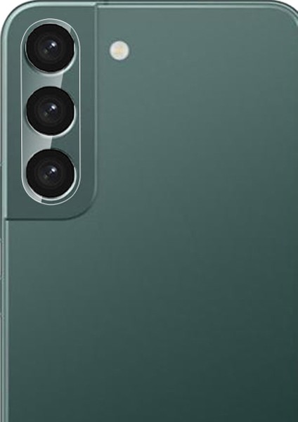 Samsung Galaxy S23 3D Kamera Lens Koruma Halkası - Kapalı Tasarım Şeffaf AL3562