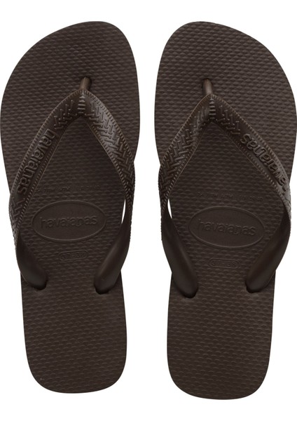 Top Dark Brown Unisex Terlik 41-42