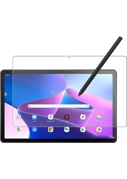 Lenovo Tab M10 Plus TB125FU 10.61 3.nesil Pencil Destekli Kağıt Hissi Veren Mat Ekran Koruyucu AL3289