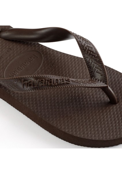 Top Dark Brown Unisex Terlik 41-42