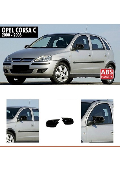 Oto Çizgi Opel Corsa C Yarasa Ayna Kapağı 2000-2006 Arası Batman Ayna