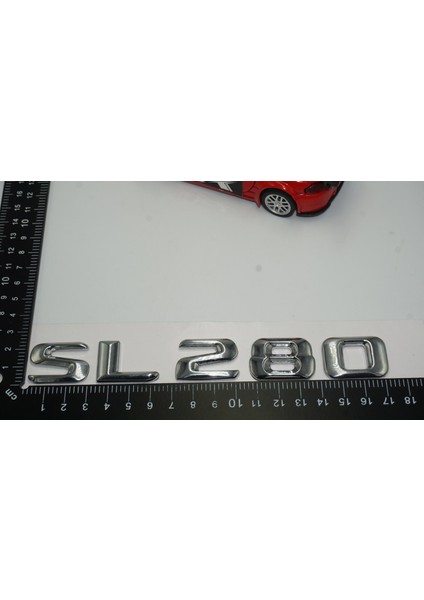 Benz Sl 280 Bagaj Krom Metal 3m 3D Yazı Logo fiyatları