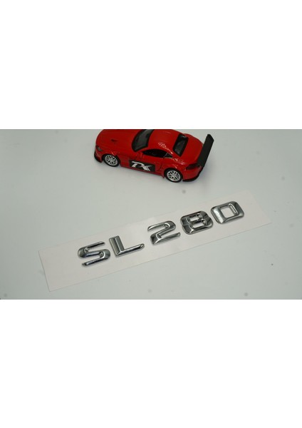 Benz Sl 280 Bagaj Krom Metal 3m 3D Yazı Logo modelleri