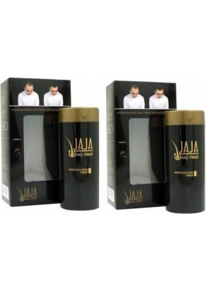 Saç Fiberi Toz Keratin Koyu Kahve Renk 50 gr x 2 Adet Güçlü Etkiyle Saç Bakım