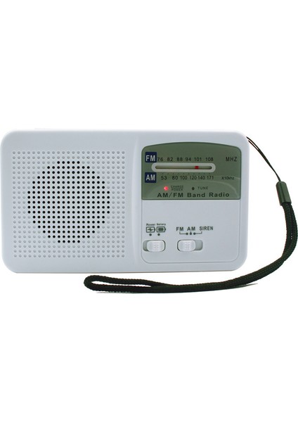 Güneş El Krank El Feneri Çok Fonksiyonlu Acil Alarm Sesi Acil Cep Telefonu Şarj (Yurt Dışından)