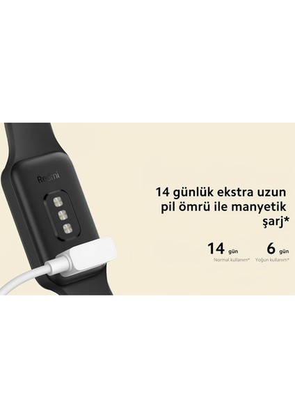 Redmi Smart Band 2 Orijinal Uyku Takibi Nabız Ölçer Spor Su Geçirmez Android Ios iPhone Uyumlu Akıllı Bileklik