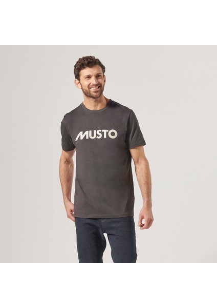 M Musto Logo Tee T-Shırt
