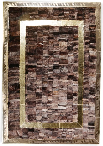 Gold Varaklı Toskana Halı 160 x 230 cm