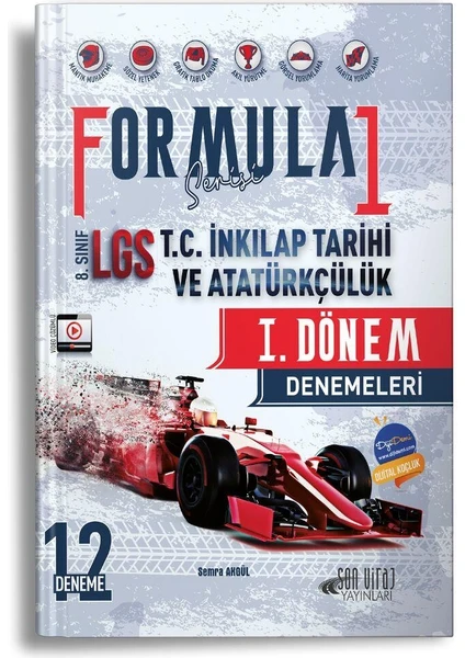 Son Viraj Yayınları 8. Sınıf LGS Fen Bilimleri Formula Serisi 1. Dönem 12 Denemeleri Özel Baskı Son Viraj Yayınları