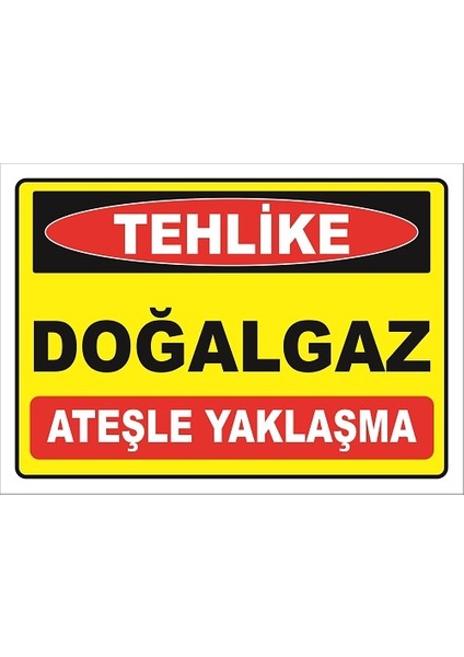Doğalgaz-Ateşle Yaklaşma Levhası Ktm 102