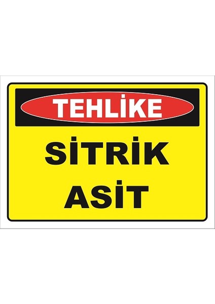 Sitrik Asit Levhası