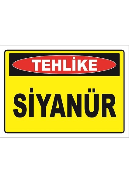 Siyanür Levhası