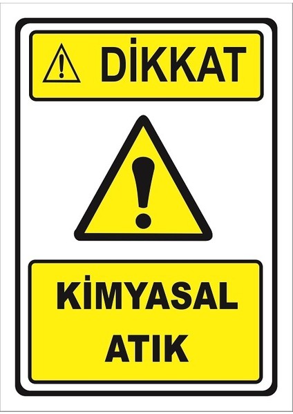 Kimyasal Atık Levhası