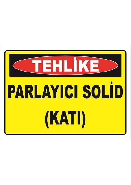 Parlayıcı Solid (Katı) Levhası
