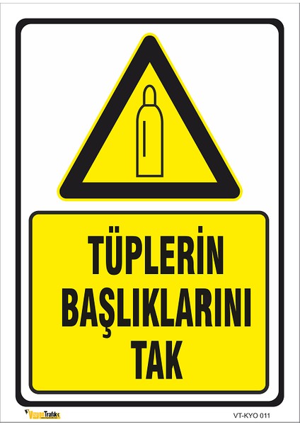 Tüplerin Başlıklarını Tak Levhası