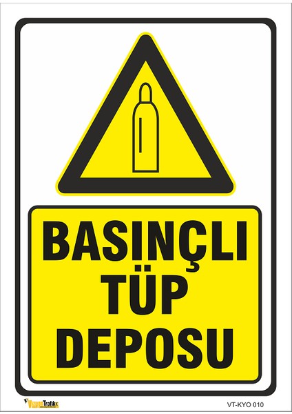 Basınçlı Tüp Deposu Levhası