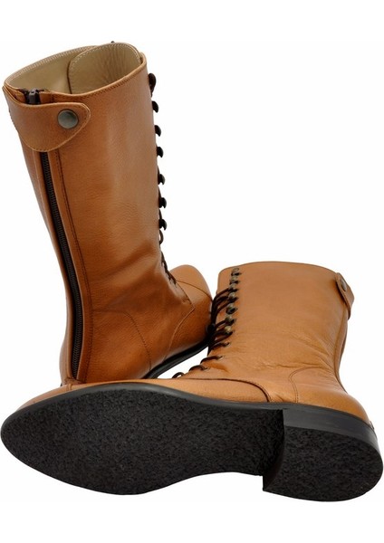 Kadın Antik El Yapımı Hakiki Deri Günlük Bot modelleri