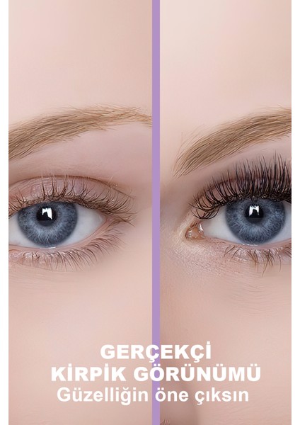6d-38 Açık Göz Ambalajlı Profesyonel Kendinden Yapışkanlı Takma Kirpik