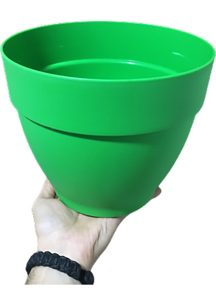 Canan Renkli Saksı 25Cm