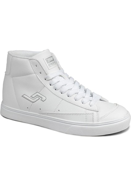 28148 Beyaz Bilekli Kadın Spor Ayakkabı