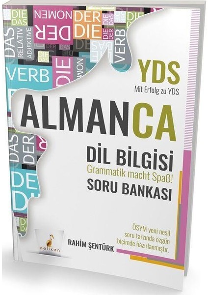 Yds Almanca Dil Bilgisi Soru Bankası Pelikan Yayınları