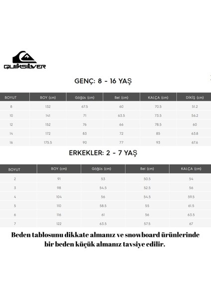 Ridge Çocuk Snowboard Su Geçirmez Kar Montu EQBTJ03114