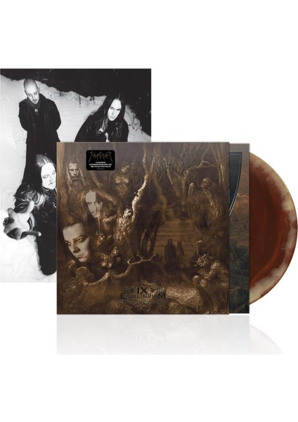 Emperor- Ix Equilibrium (Black/brown/cream Swirl Vinyl- Half Speed Master) - Plak