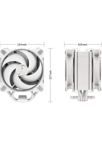 Freezer 34 Esports Duo Intel/AMD Gri/Beyaz CPU Soğutucu ACFRE00074A