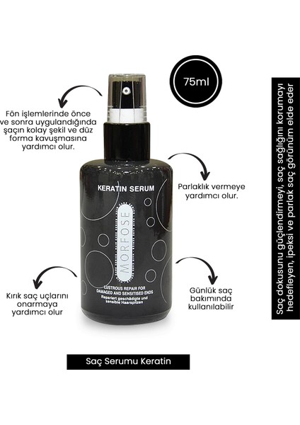 Morfose Saç Serumu Keratin 75 ml