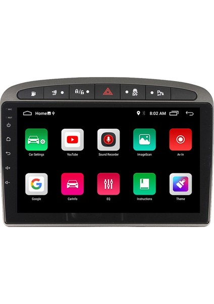Peugeot 308 Android 2 GB Ram 32 GB Rom Carplay Android Multimedya